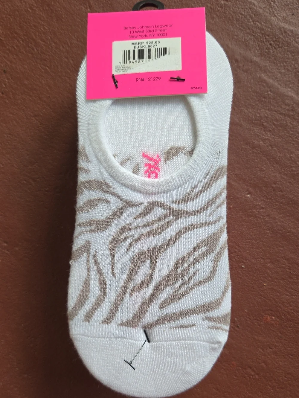 New Betsey Johnson Sneaker Liners 10 Pairs